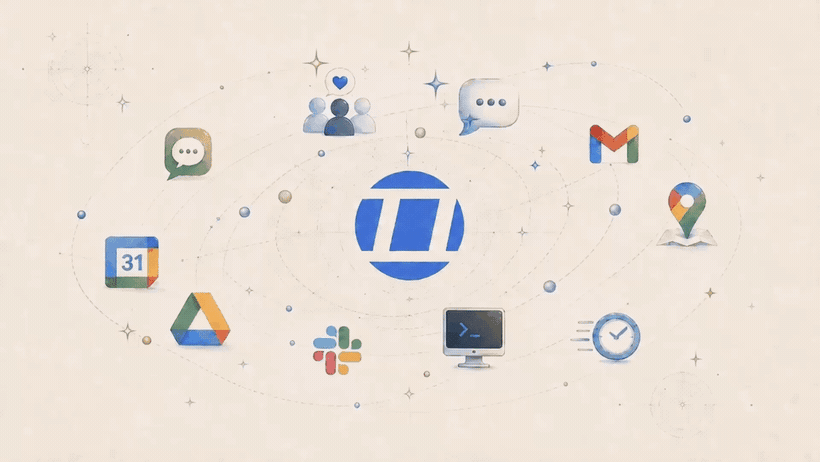 Genii at the centre of your everyday apps — messages, mail, calendar, drive, maps and more